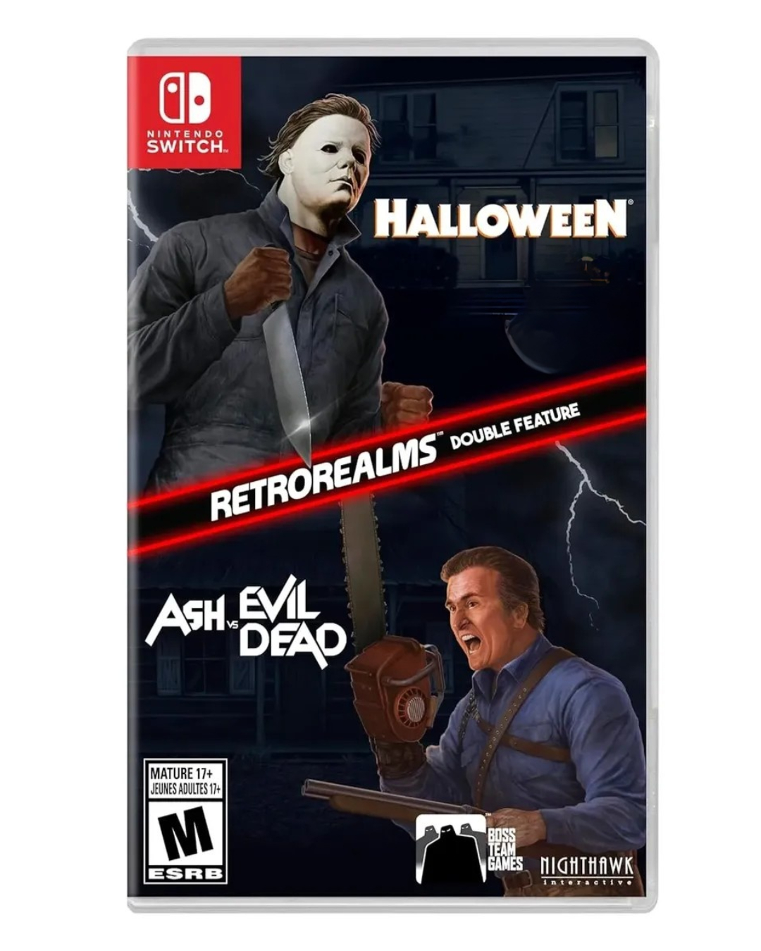 RetroRealms Halloween + Ash vs Evil Dead Double Feature - Nintendo Switch