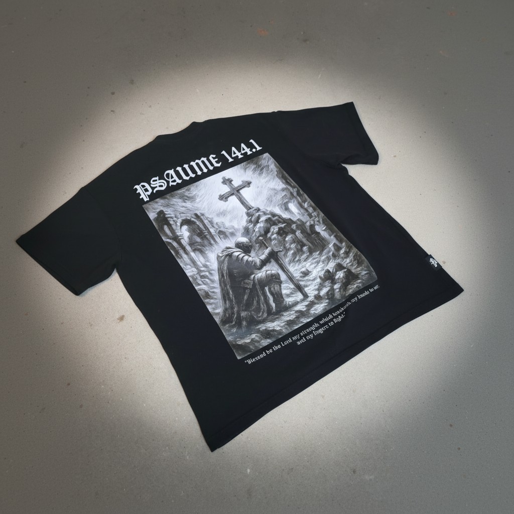 T-shirt oversize Psaume144