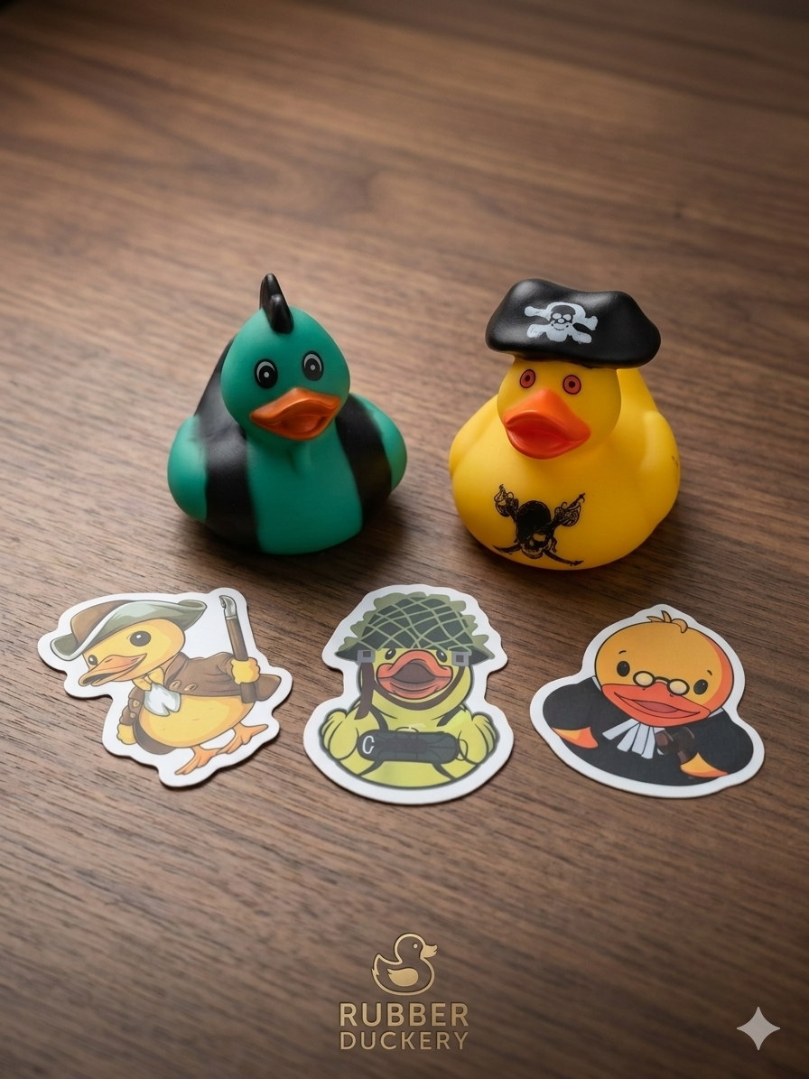 12 Month Subscription Box (2 Mystery Ducks)