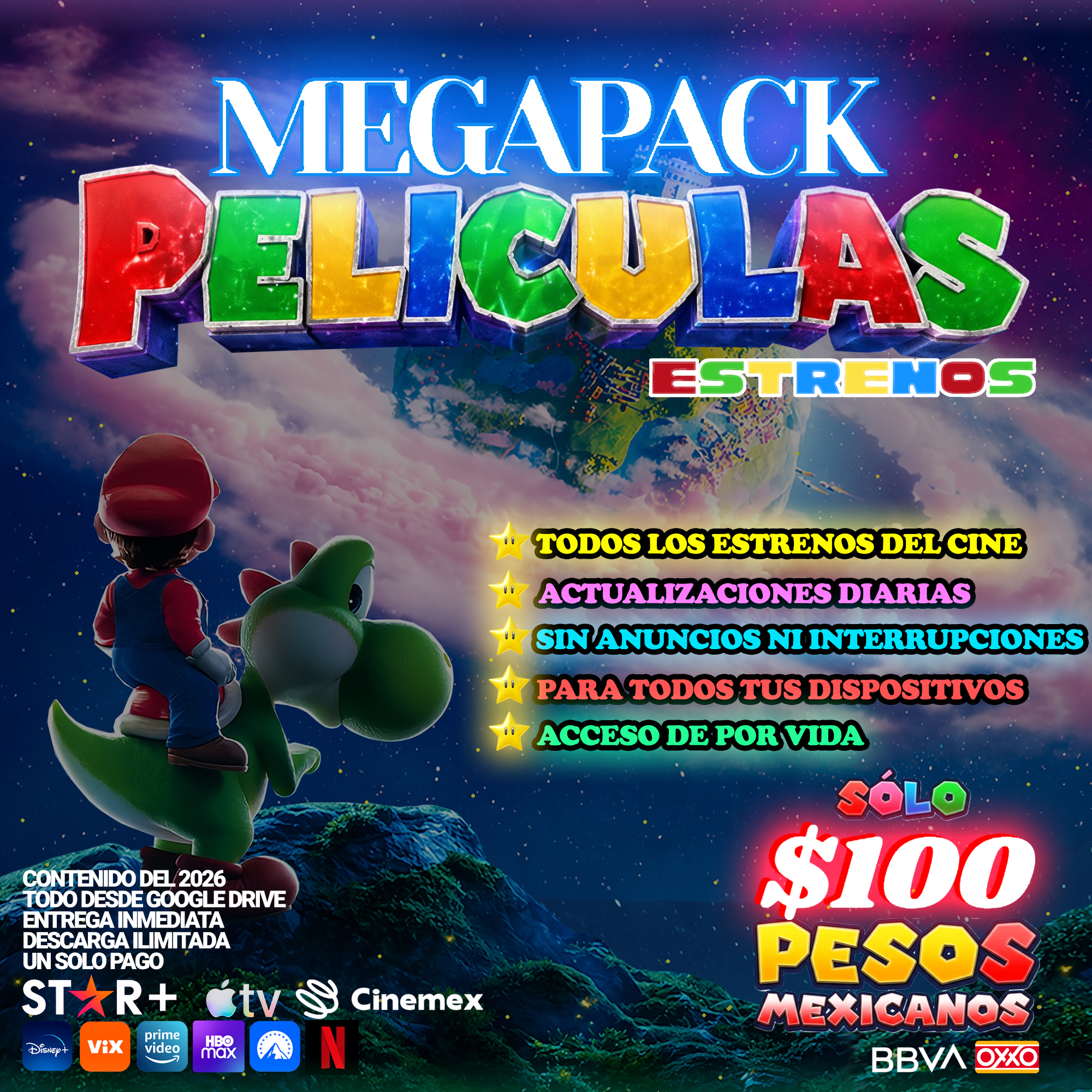 Megapack Estrenos de Cine