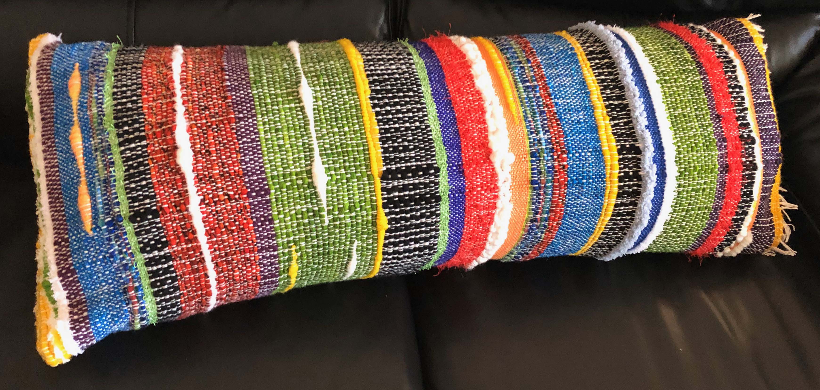 Handwoven Lumbar Pillow