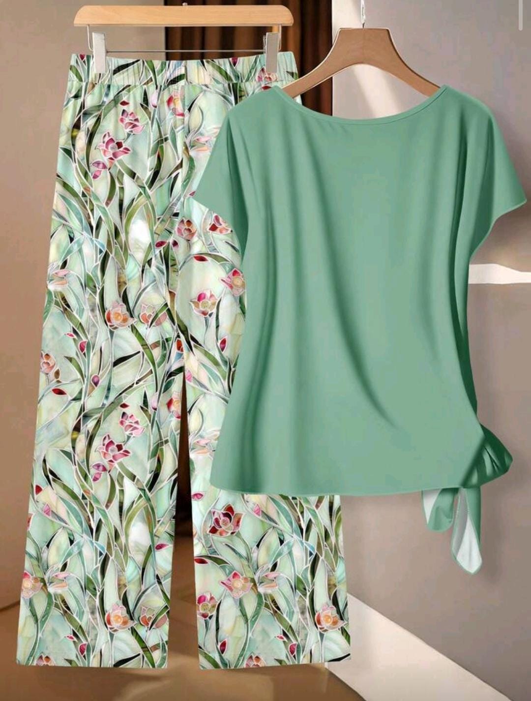 Conjunto floral dama