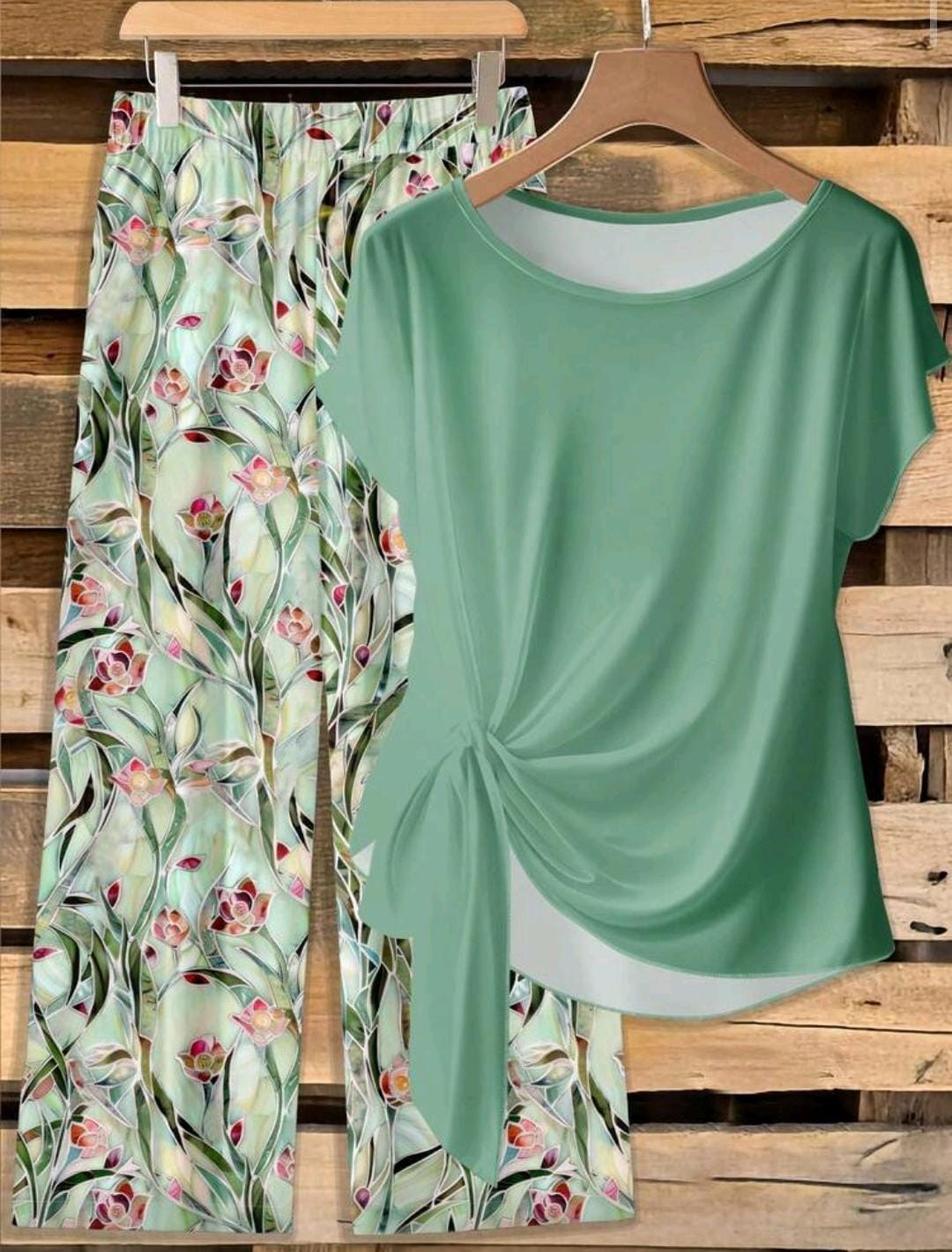 Conjunto floral dama