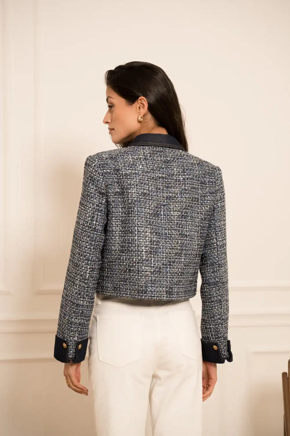Veste Élise - Denim blue