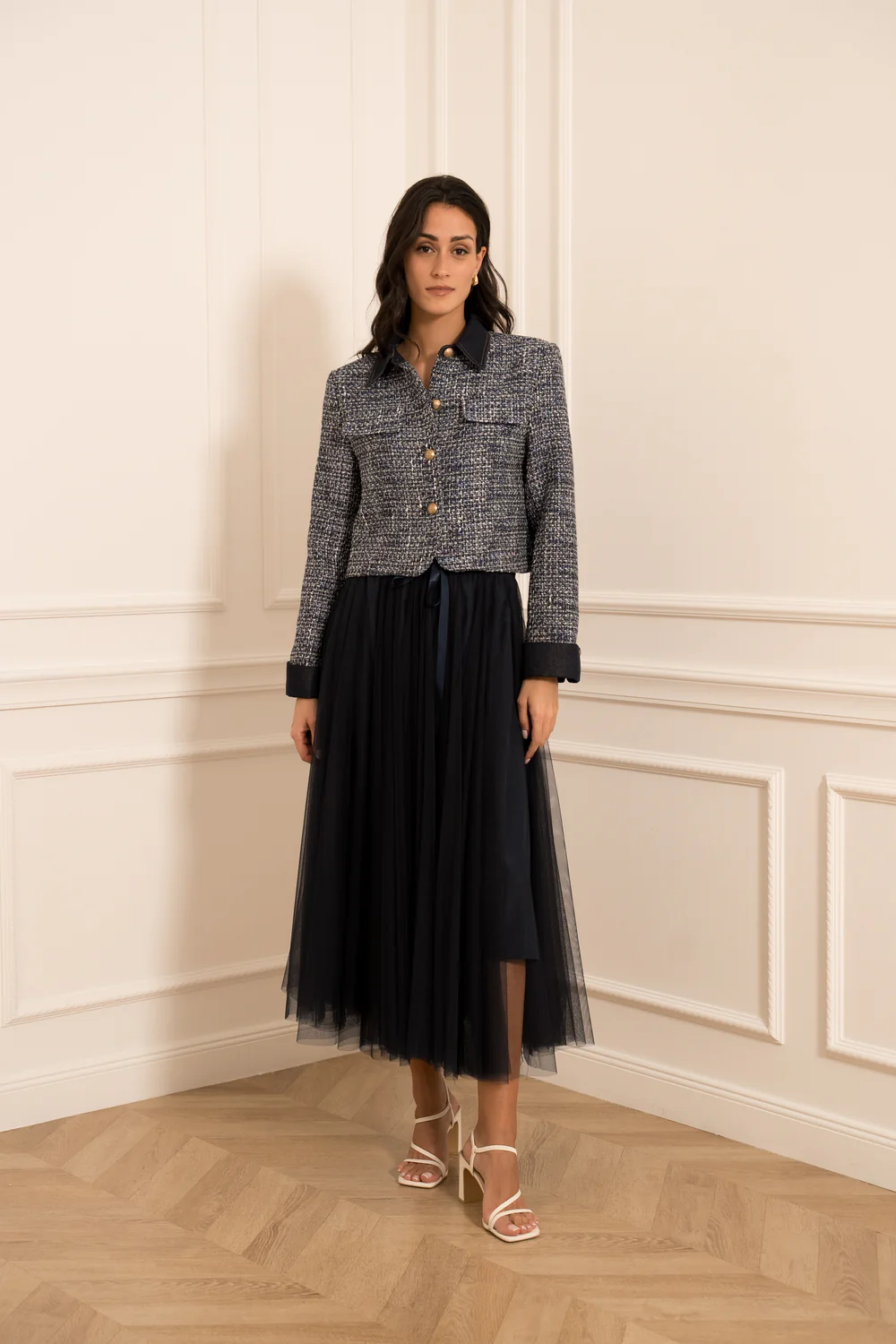 Veste Élise - Denim blue