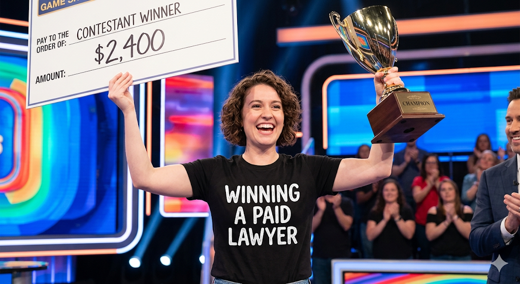 Winning a Paid Lawyer T-Shirt