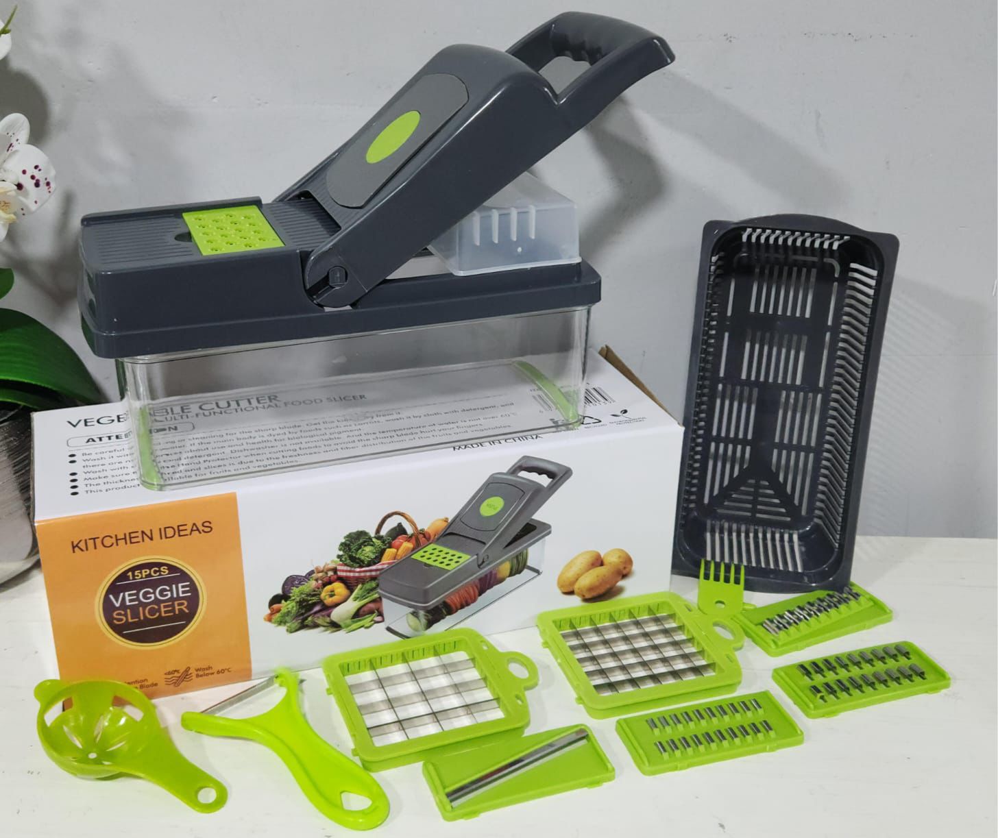 Cortador multifunción de verduras