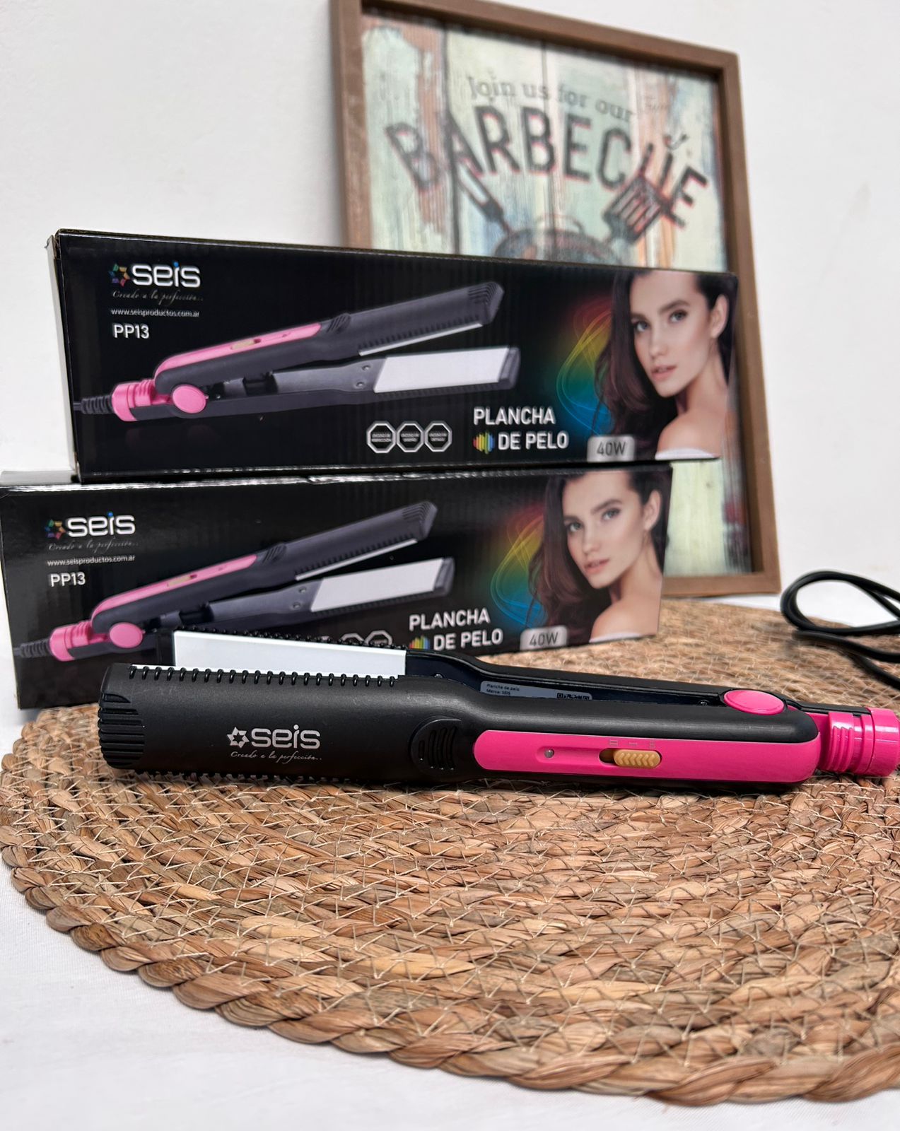 Plancha de Pelo Seis PP13