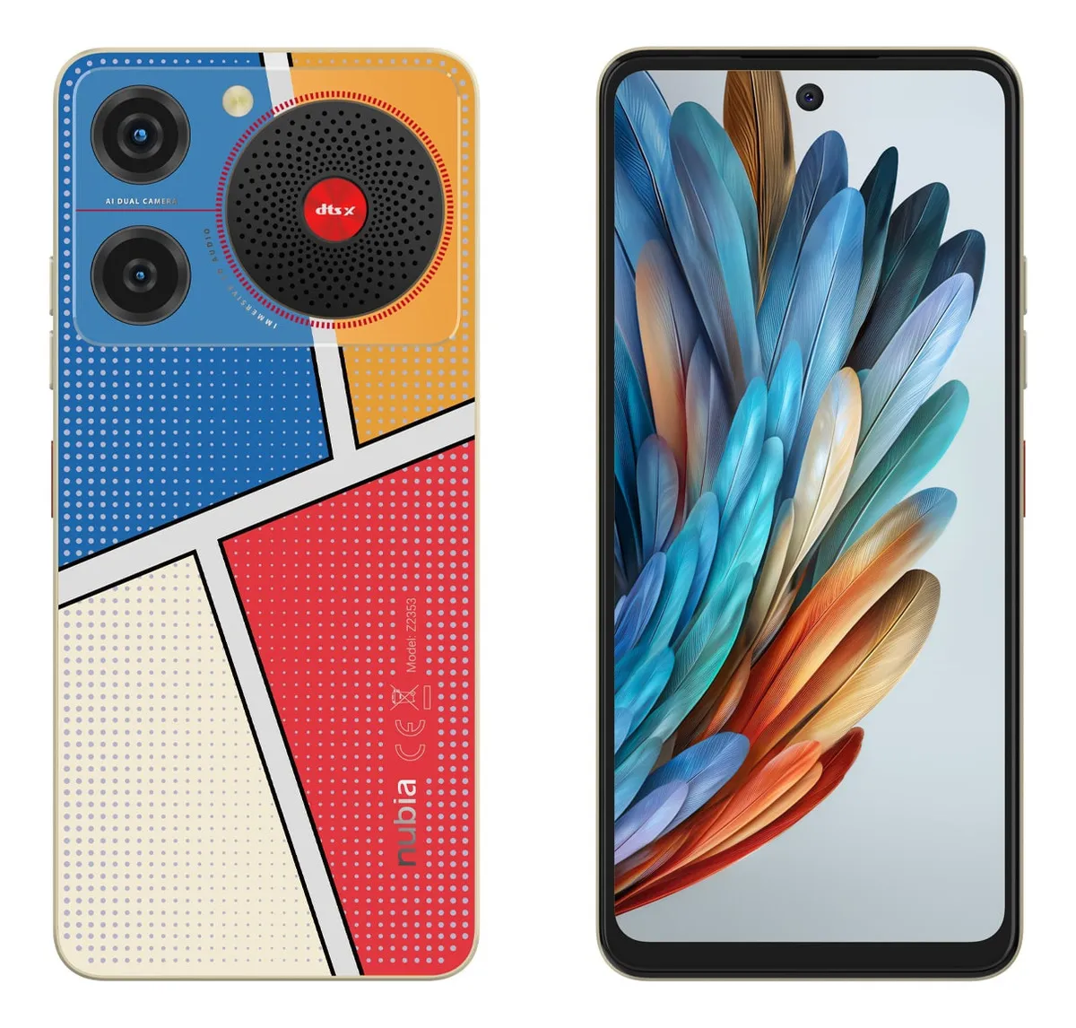 Celular Nubia Music 18BY5G 6.6" 128GB Multicolor