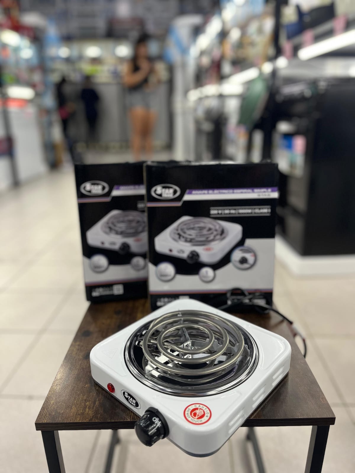 Hornalla eléctrica portátil