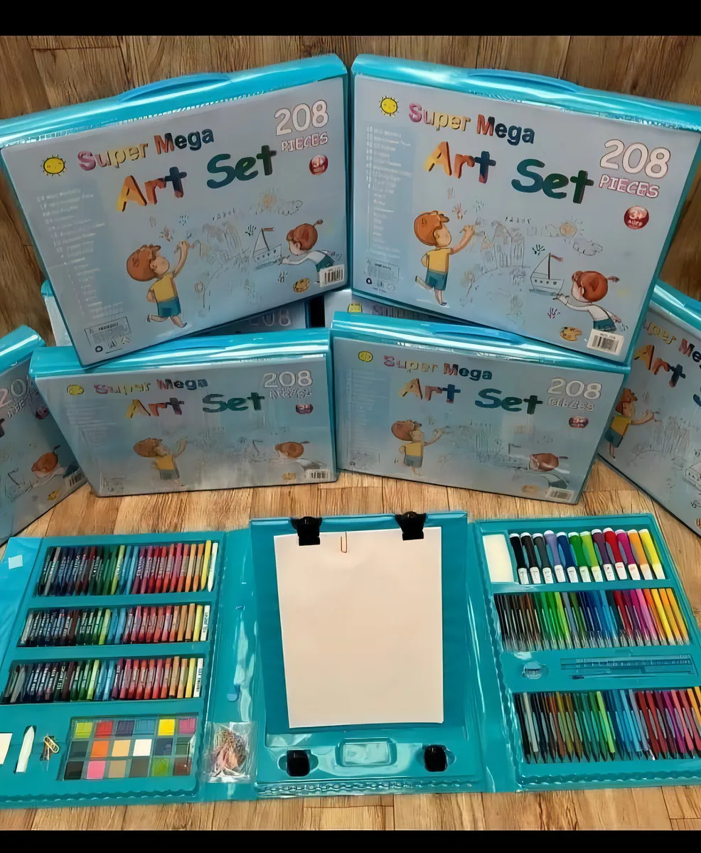 Kit de Arte Super Mega 208 piezas