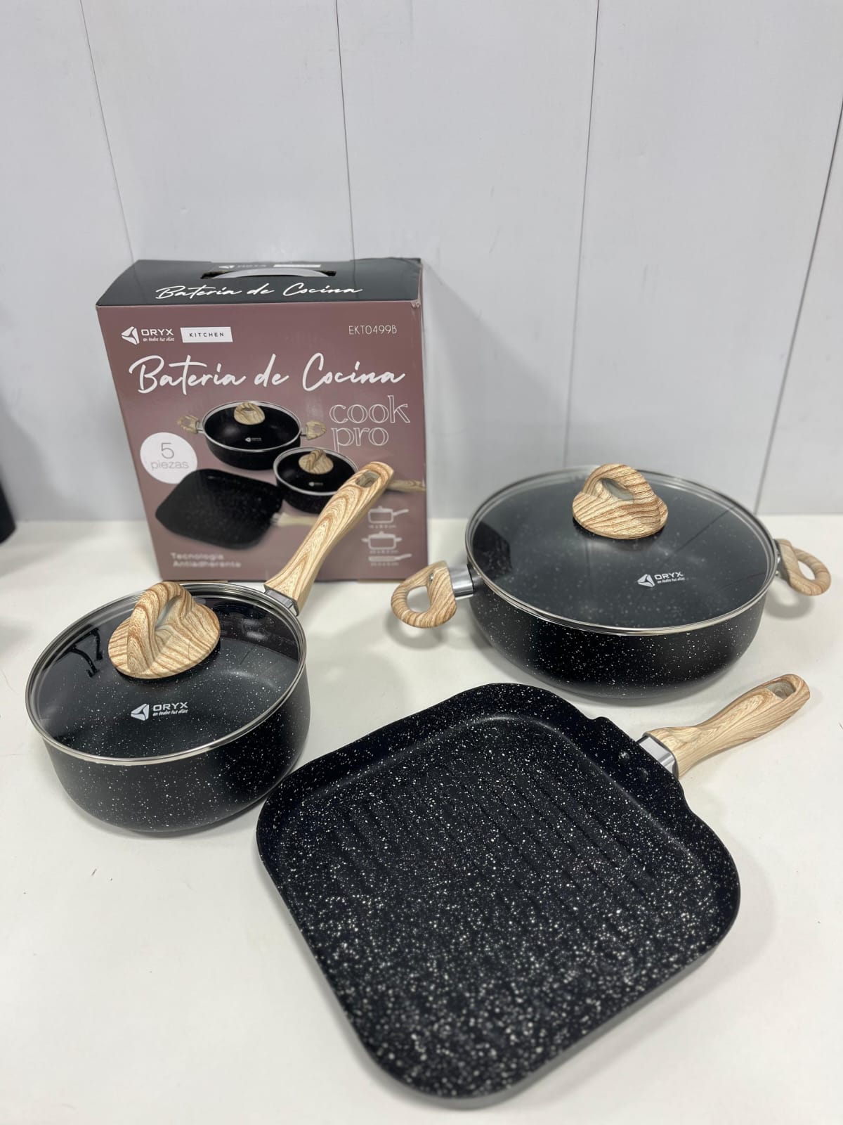 Juego de Batería de Cocina 5 piezas