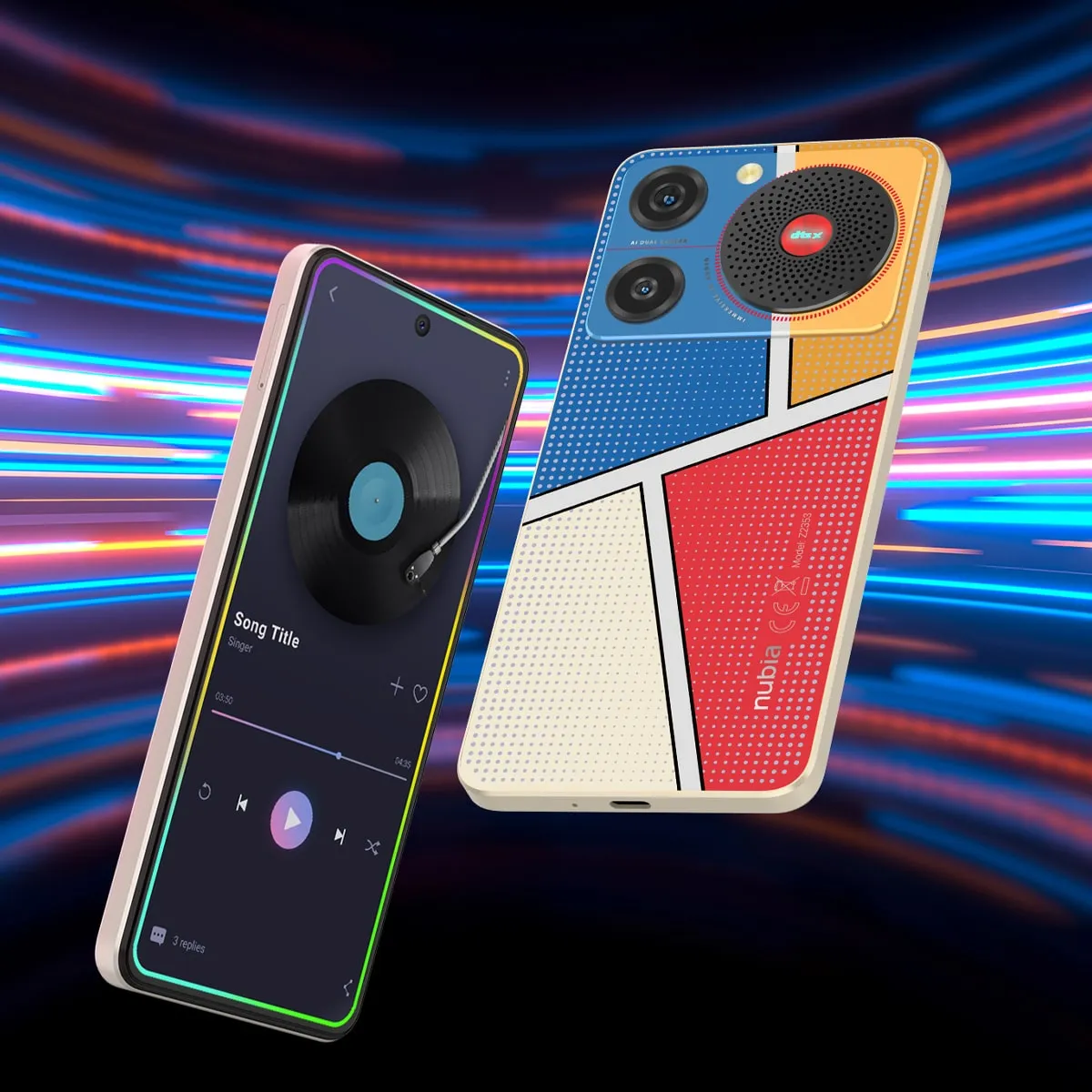 Celular Nubia Music 18BY5G 6.6" 128GB Multicolor