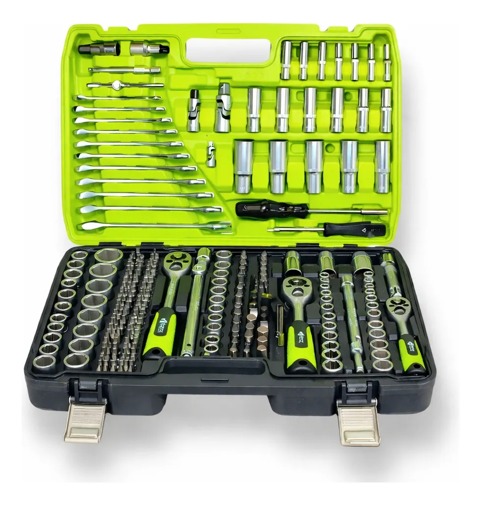 Juego de llaves tubo 216 piezas