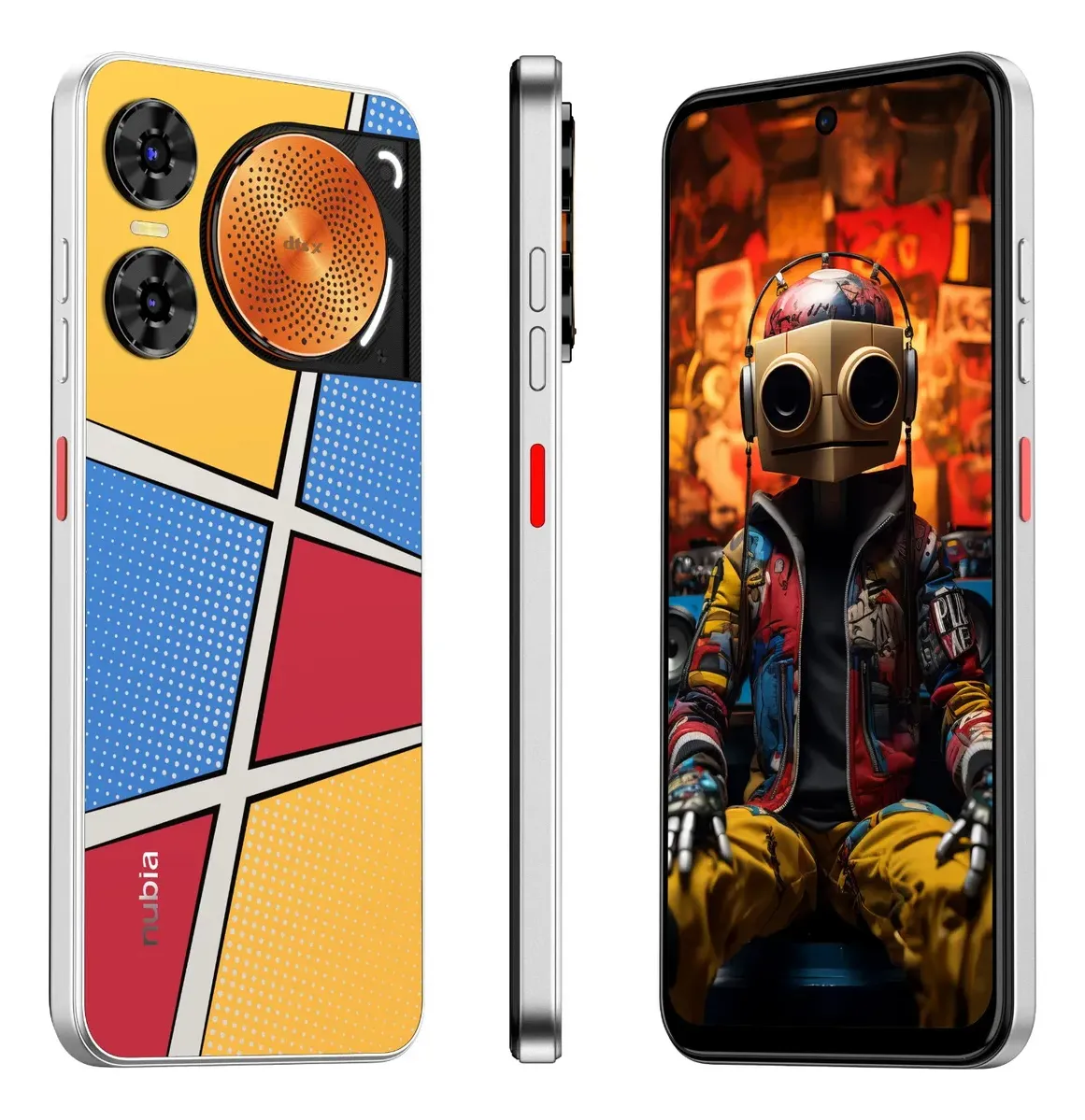 Celular Nubia Music 2 Pop Art 6.7" 4G 256GB Multicolor