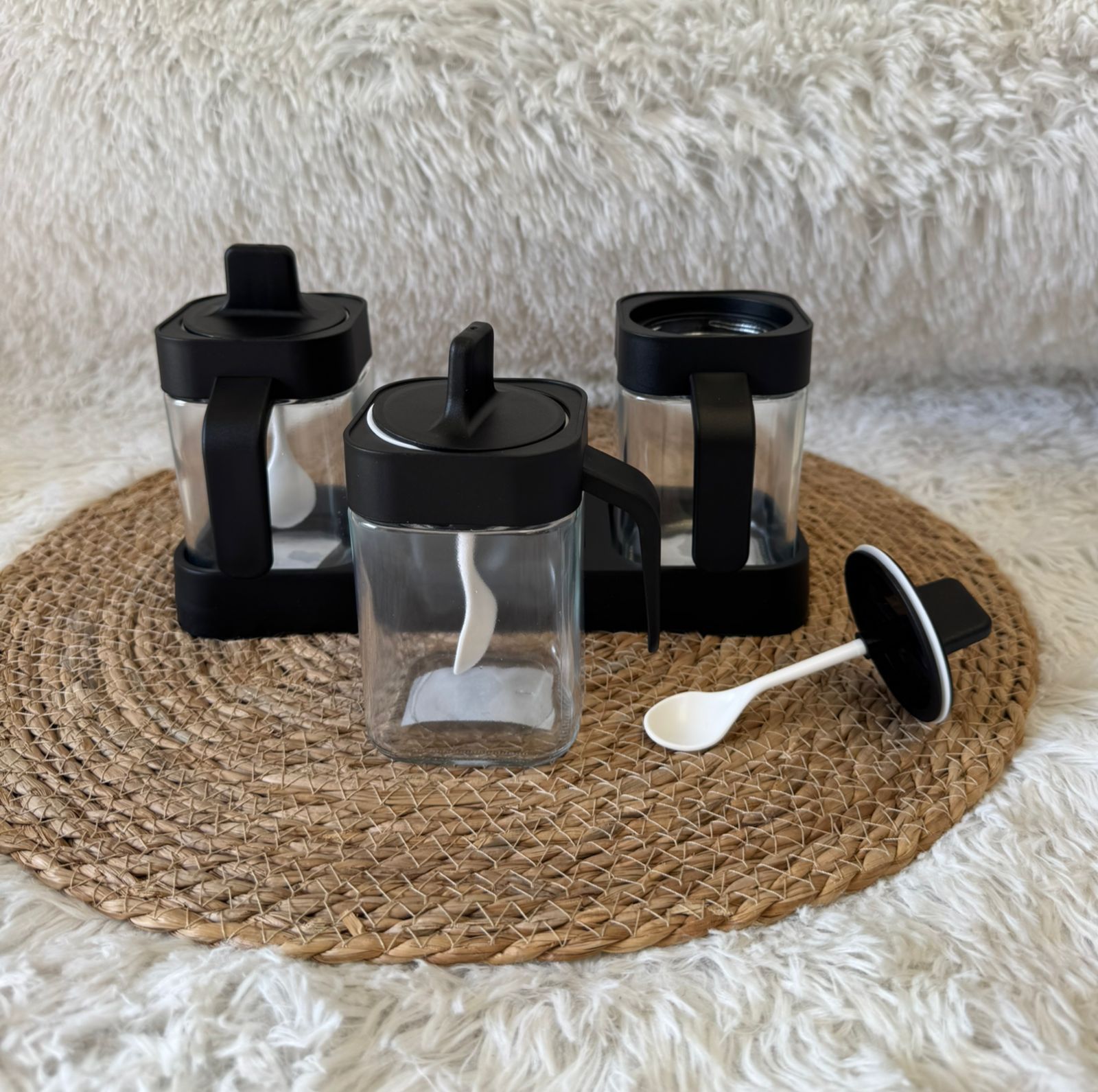 Set de frascos para especias