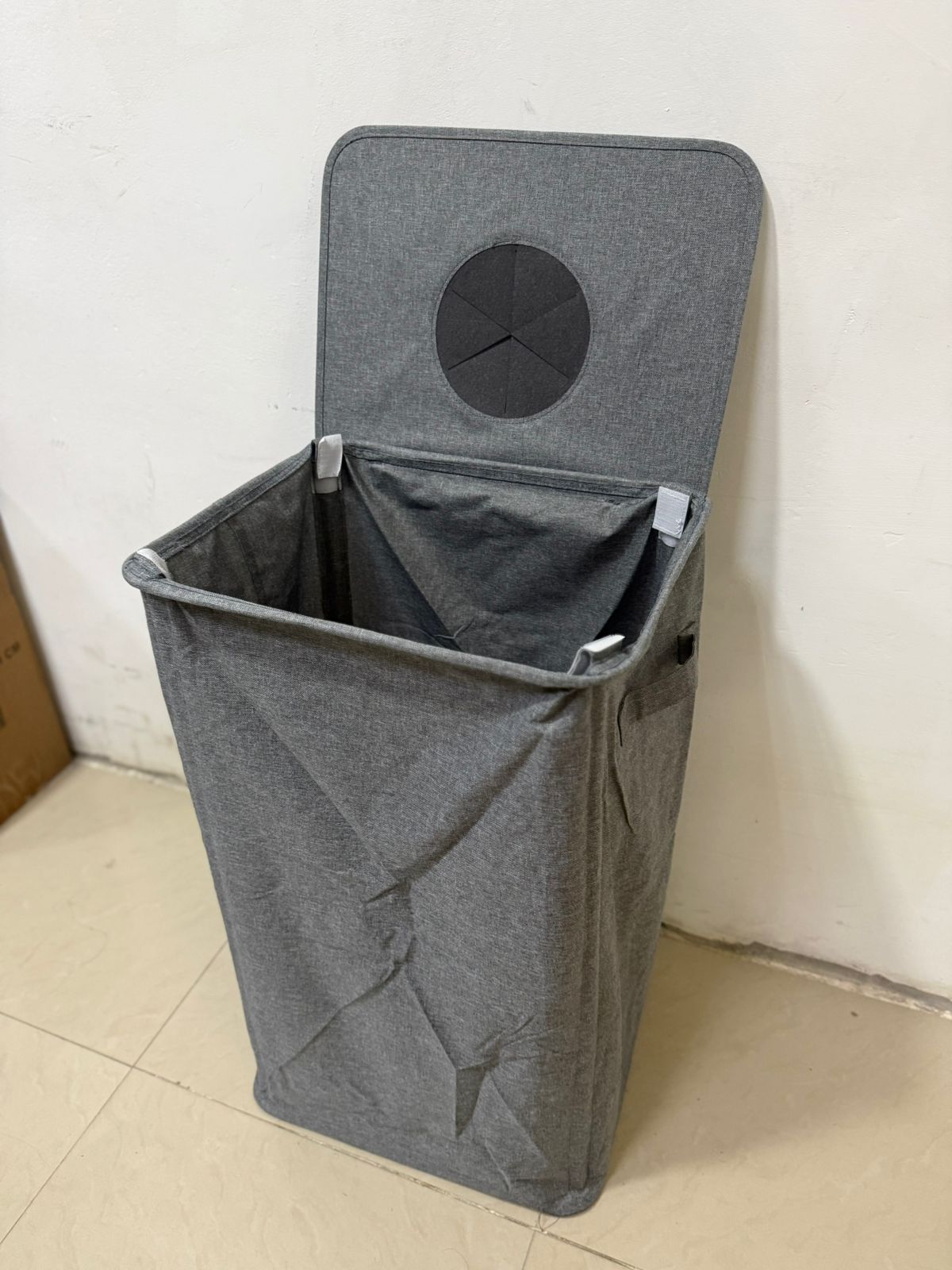 Cesto de ropa plegable