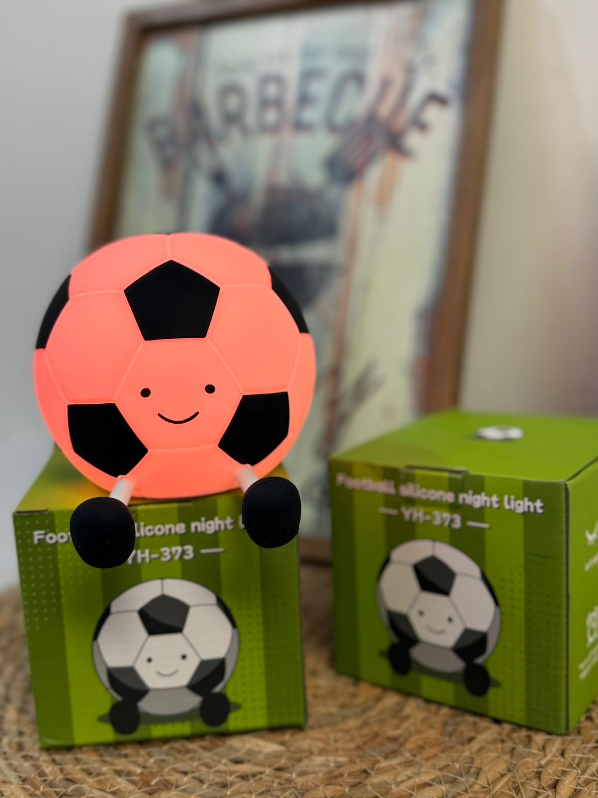 Lámpara nocturna balón de fútbol