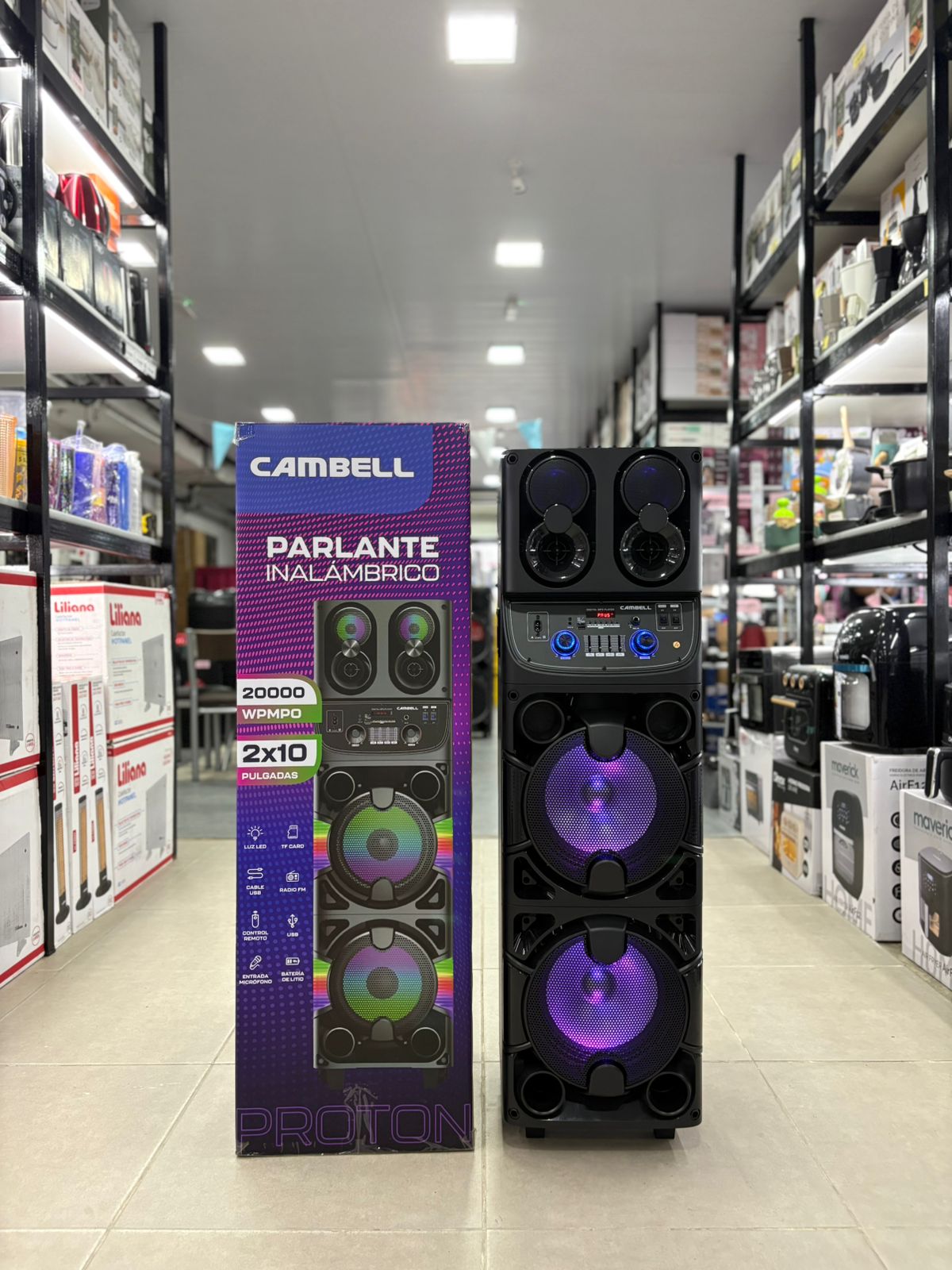 Parlante Inalámbrico Cambell Proton