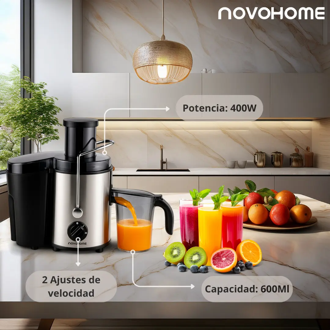 Extractor de jugos eléctrico