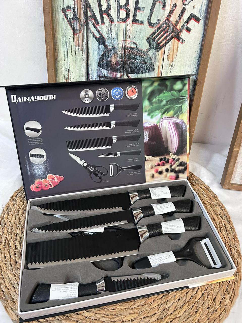 Juego de cuchillos de cocina Dainayouth