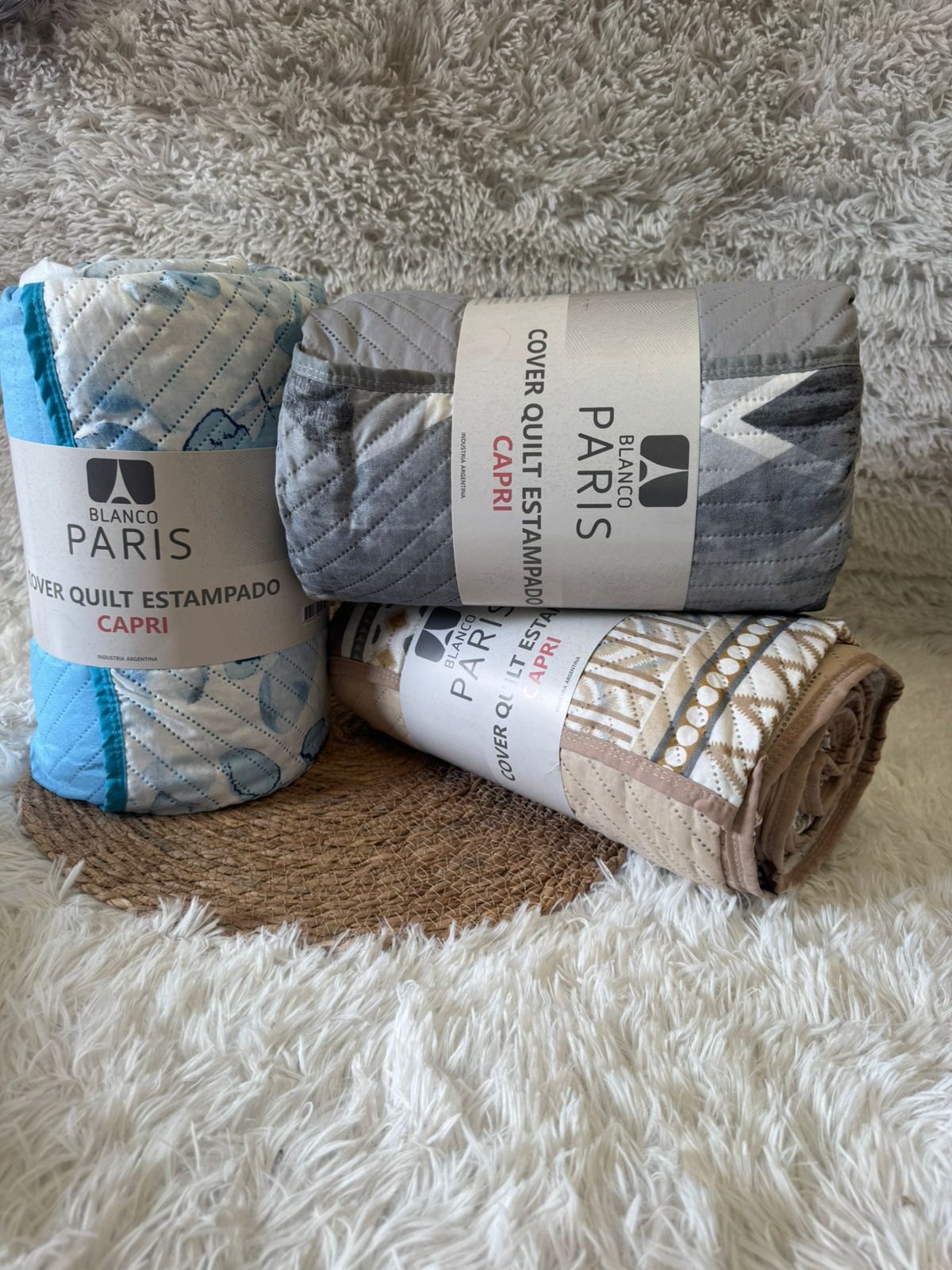 Cubrecama Estampado París Capri