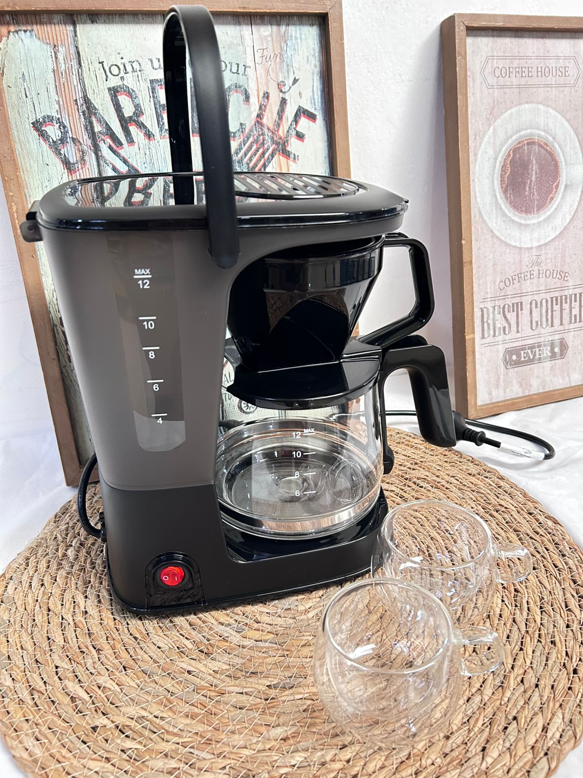 Cafetera Eléctrica 12 Tazas