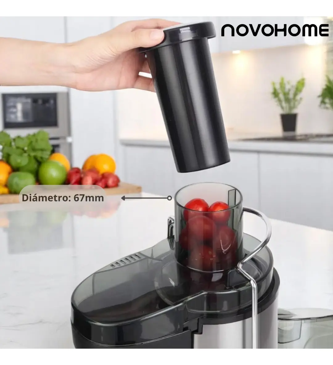 Extractor de jugos eléctrico