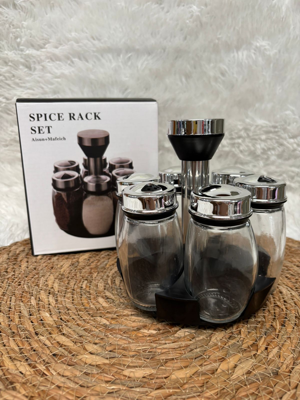 Set de especieros giratorio