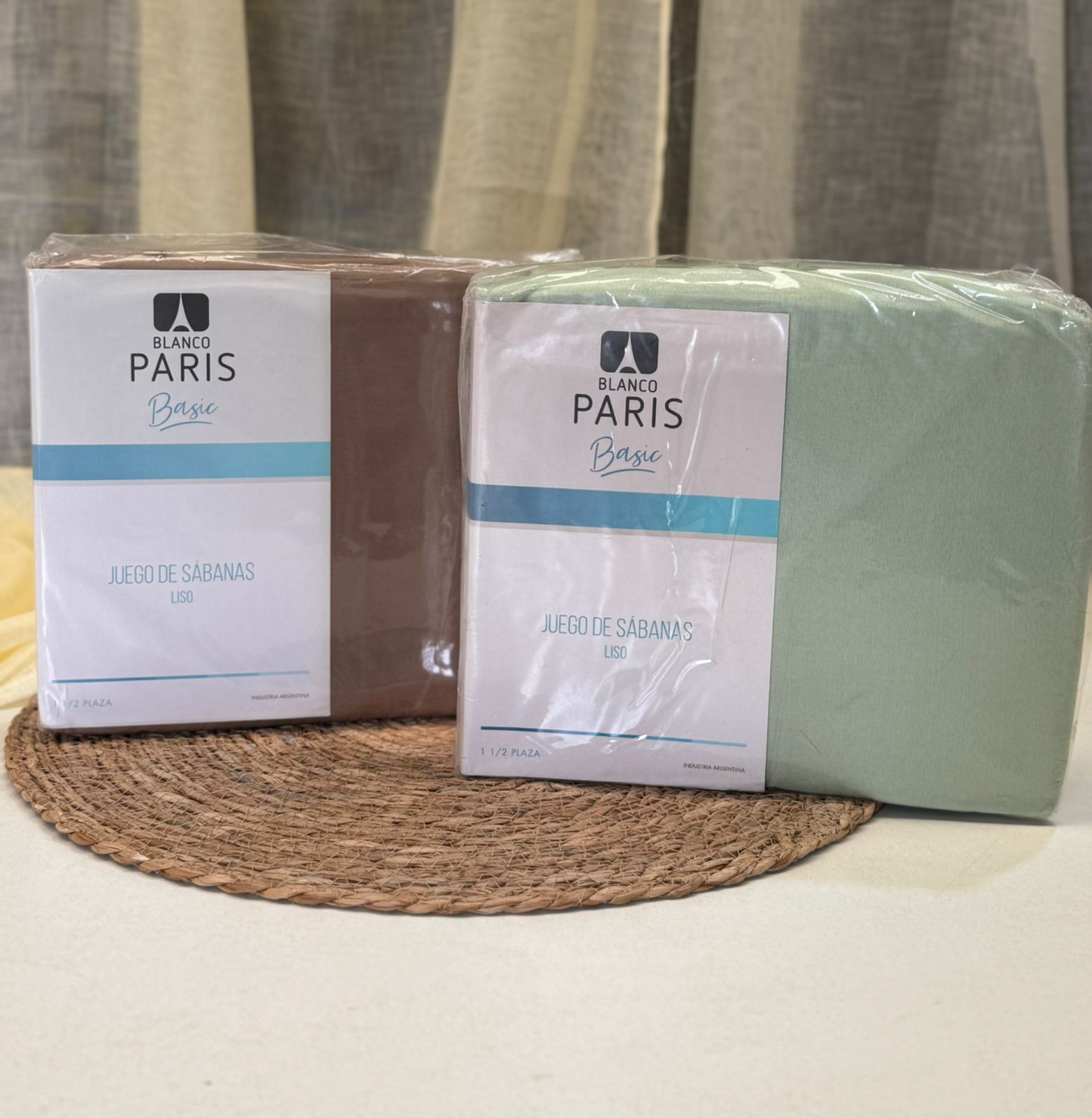 Juego de Sábanas Blanco Paris