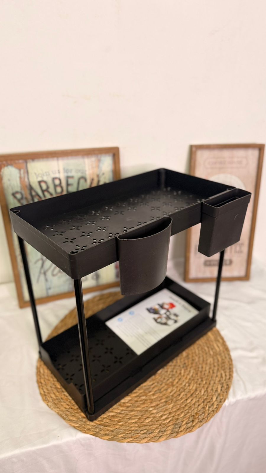 Organizador de cocina metálico