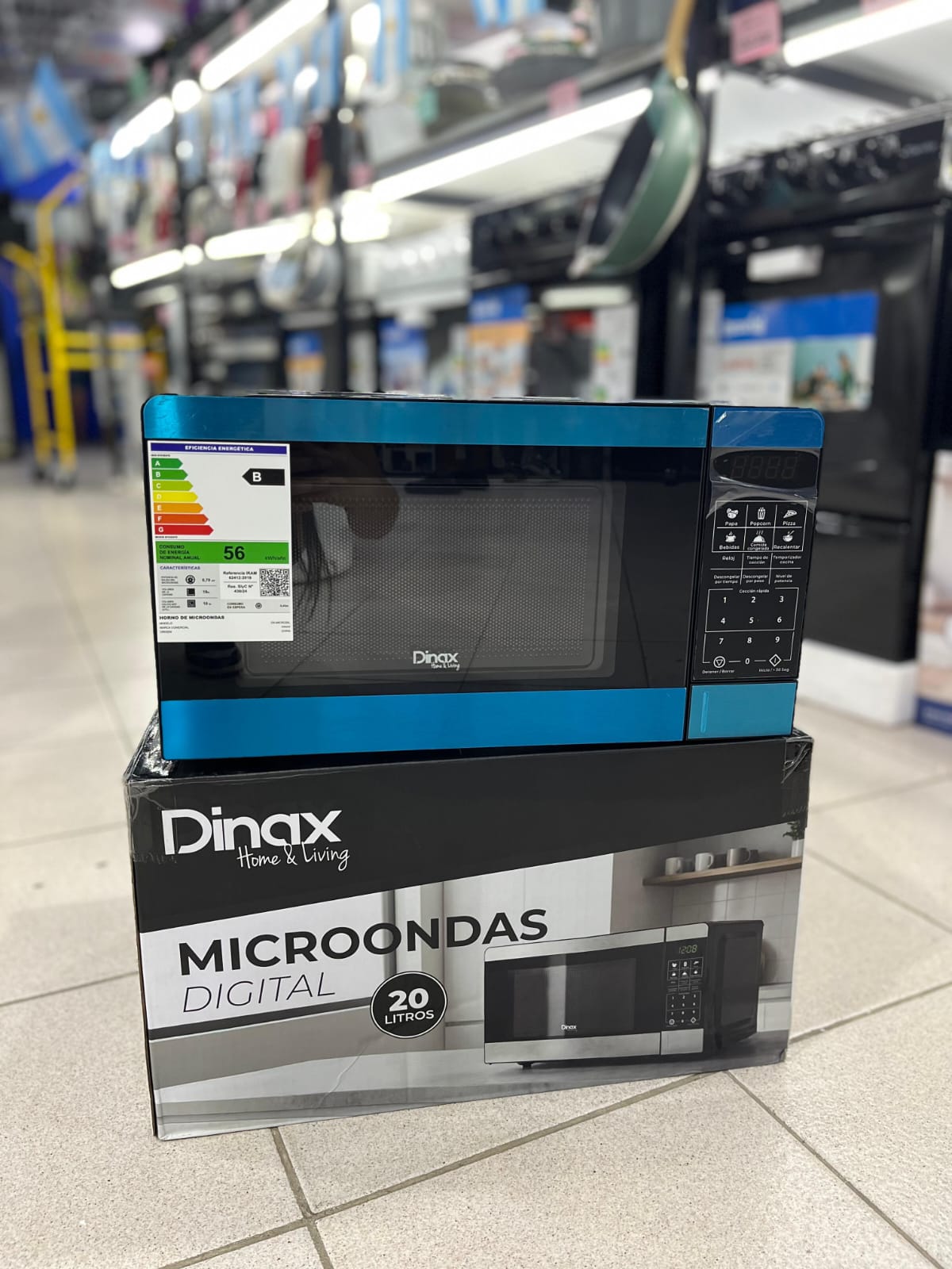 Microondas Dinax Digital 20L