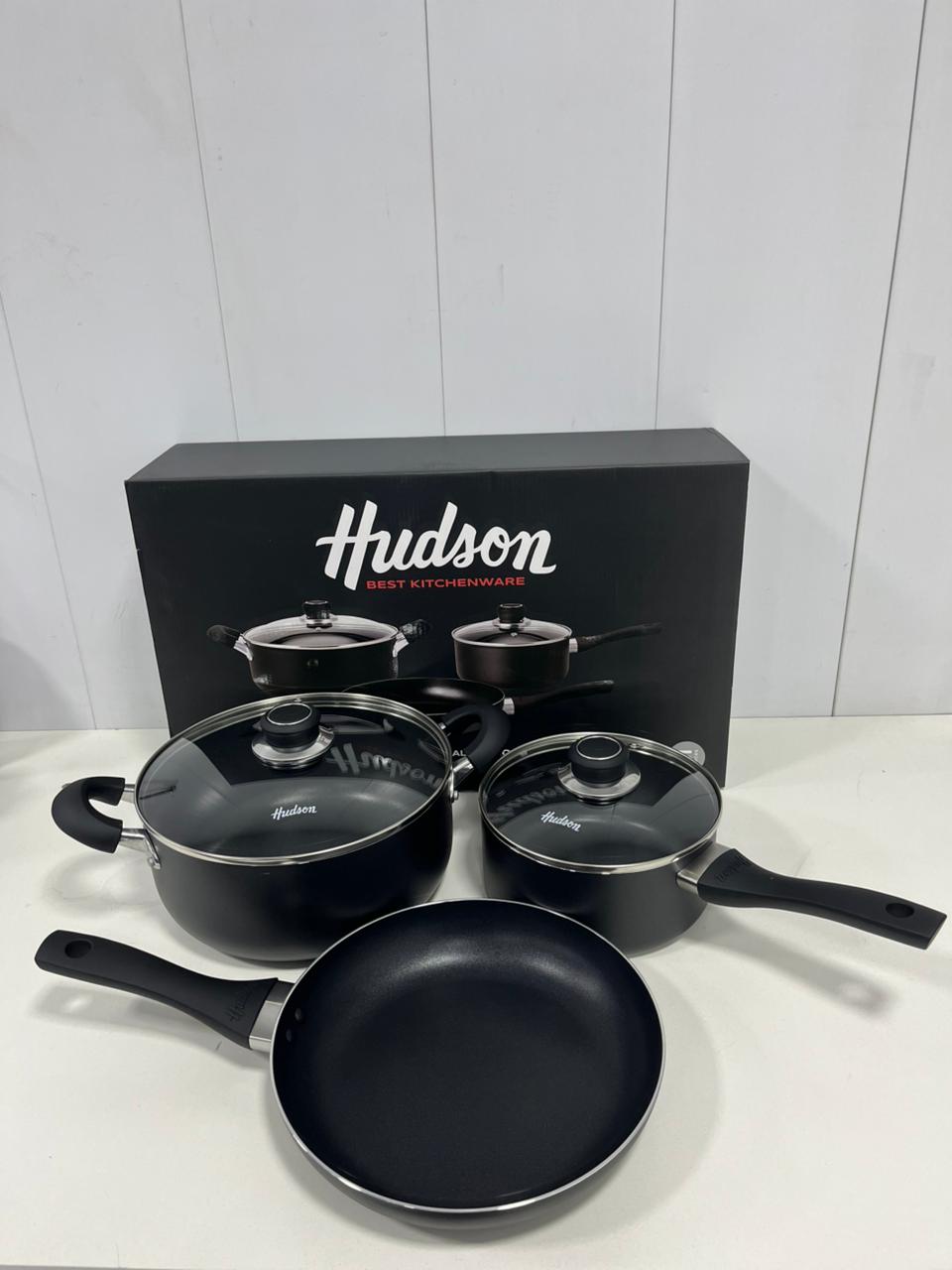 Set de Ollas y Sartén Hudson