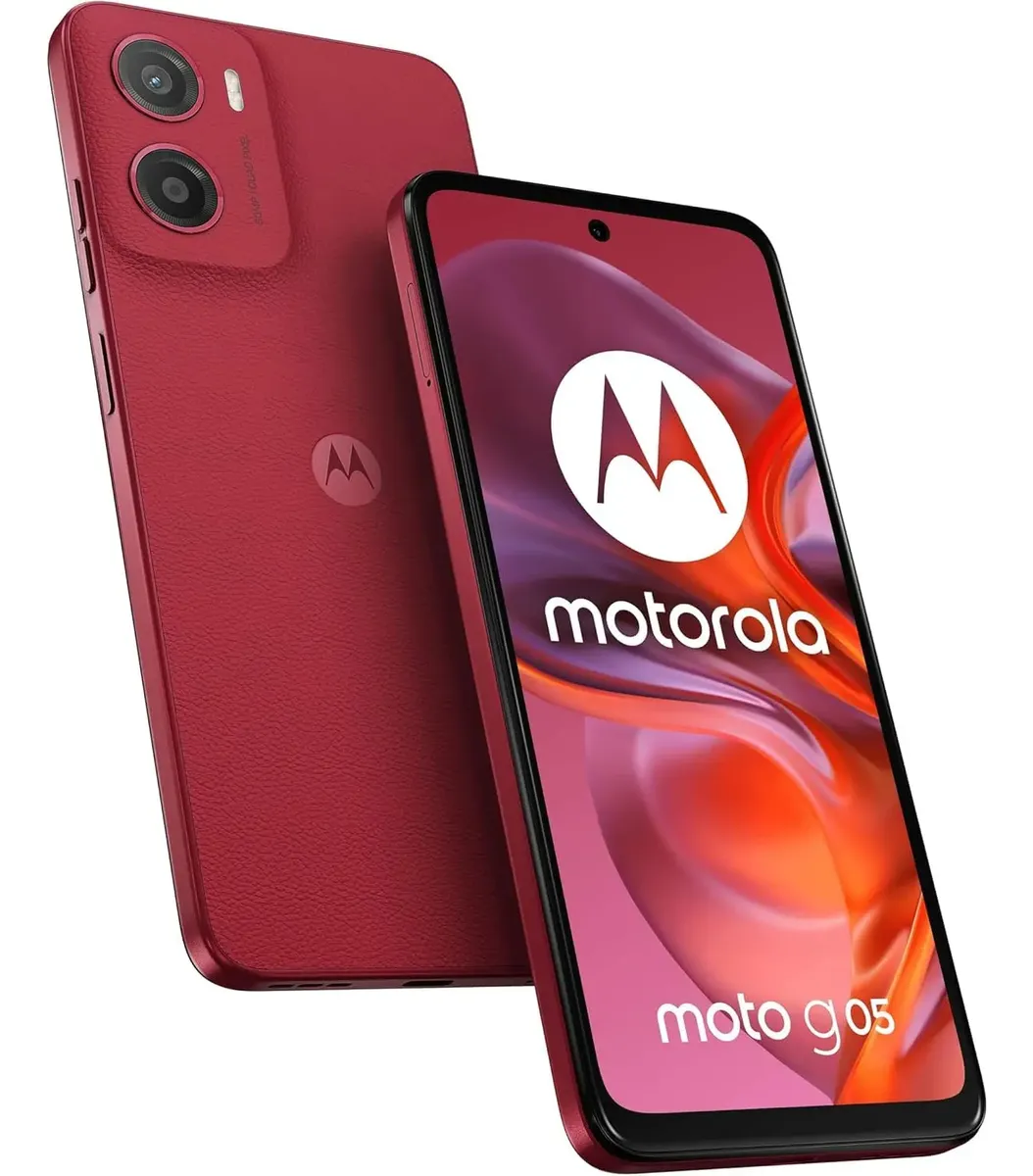 Motorola Moto G05 Rojo
