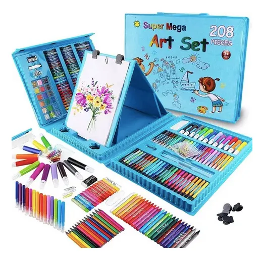 Kit de Arte Super Mega 208 piezas