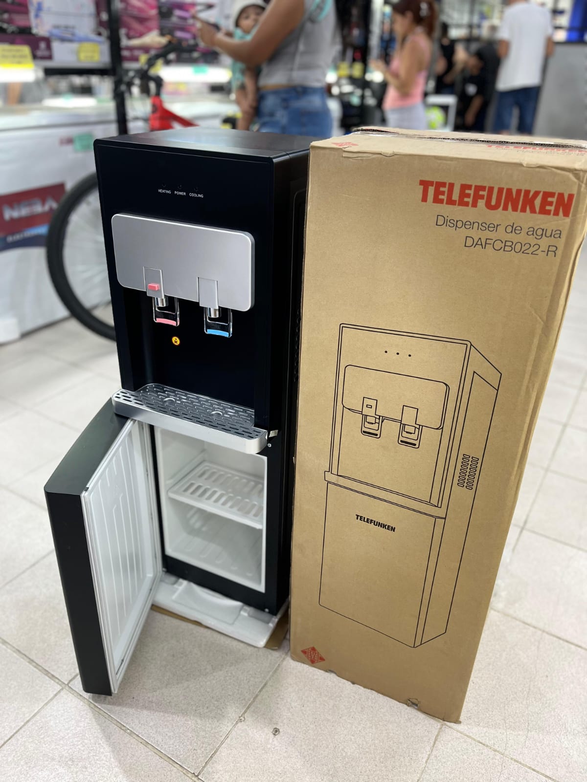 Dispensador de agua Telefunken