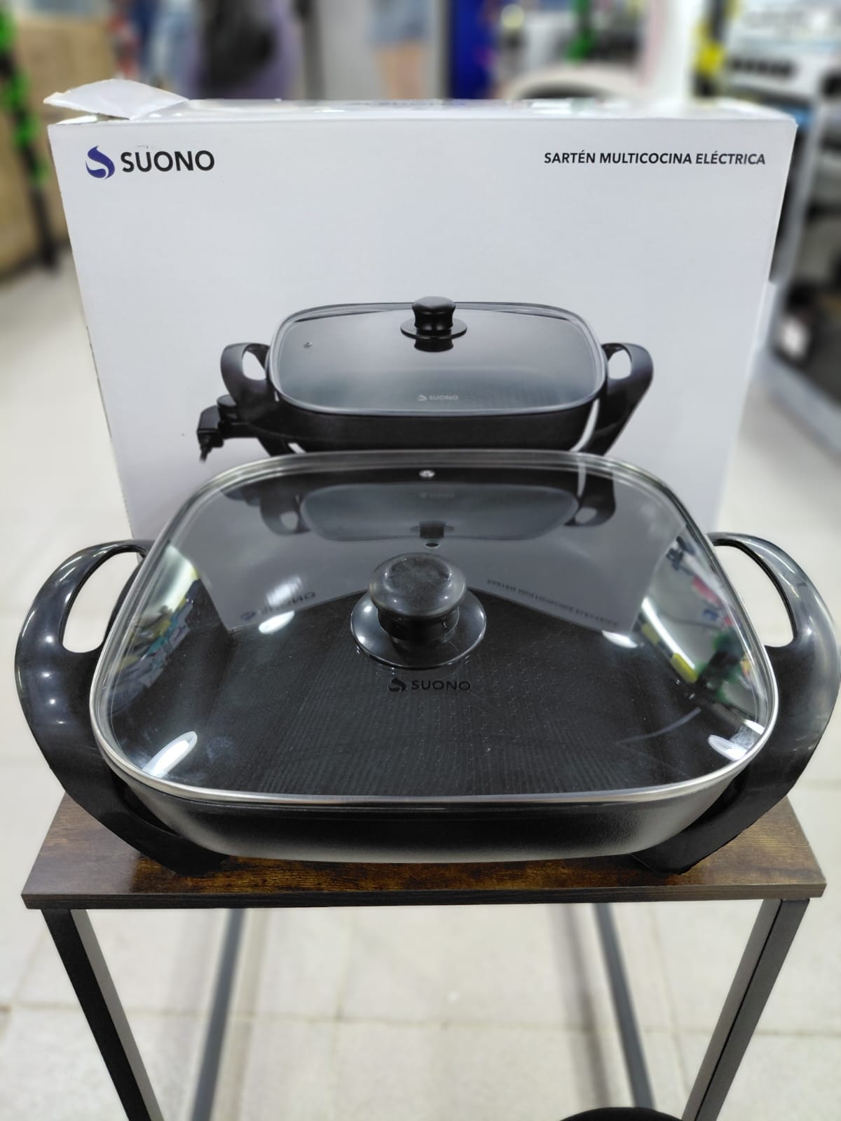 Sartén Multicocina Eléctrica Suono