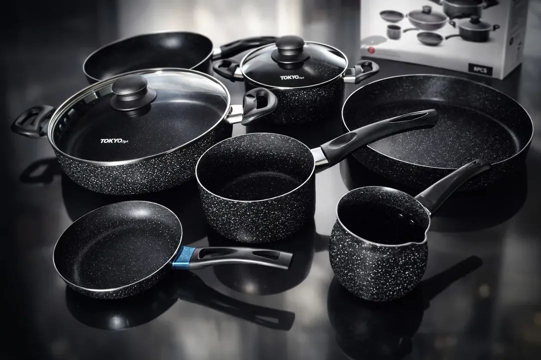 Set de Ollas y Sartenes Antiadherentes