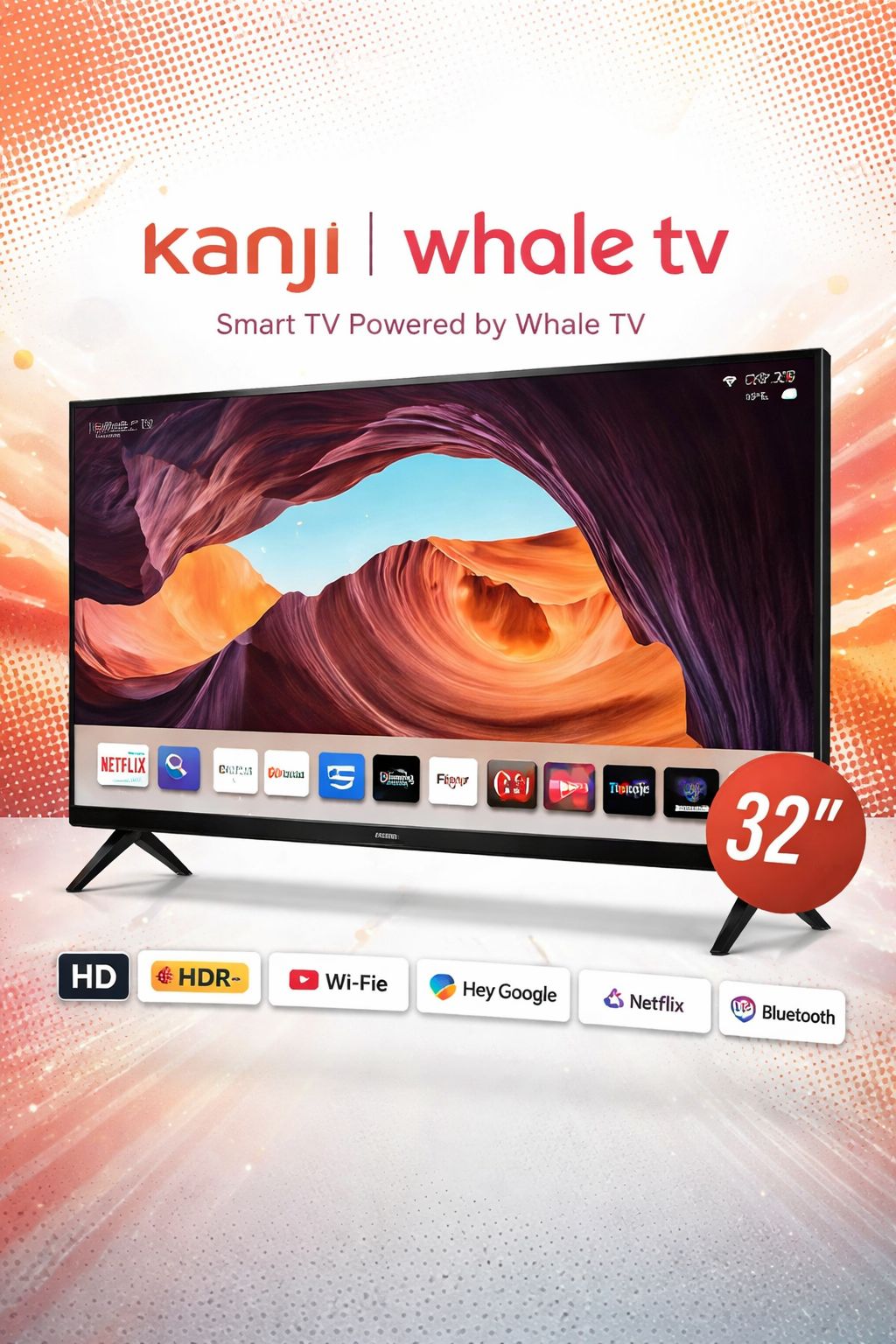 Smart TV Kanji Whale TV 32"