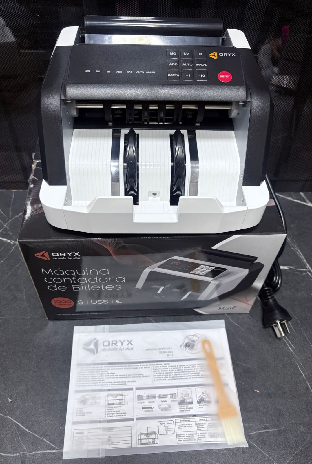 Máquina contadora de billetes DRYX