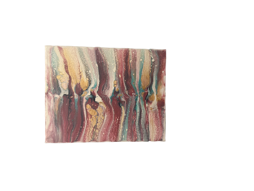 Abstract Fluid Art Canvas