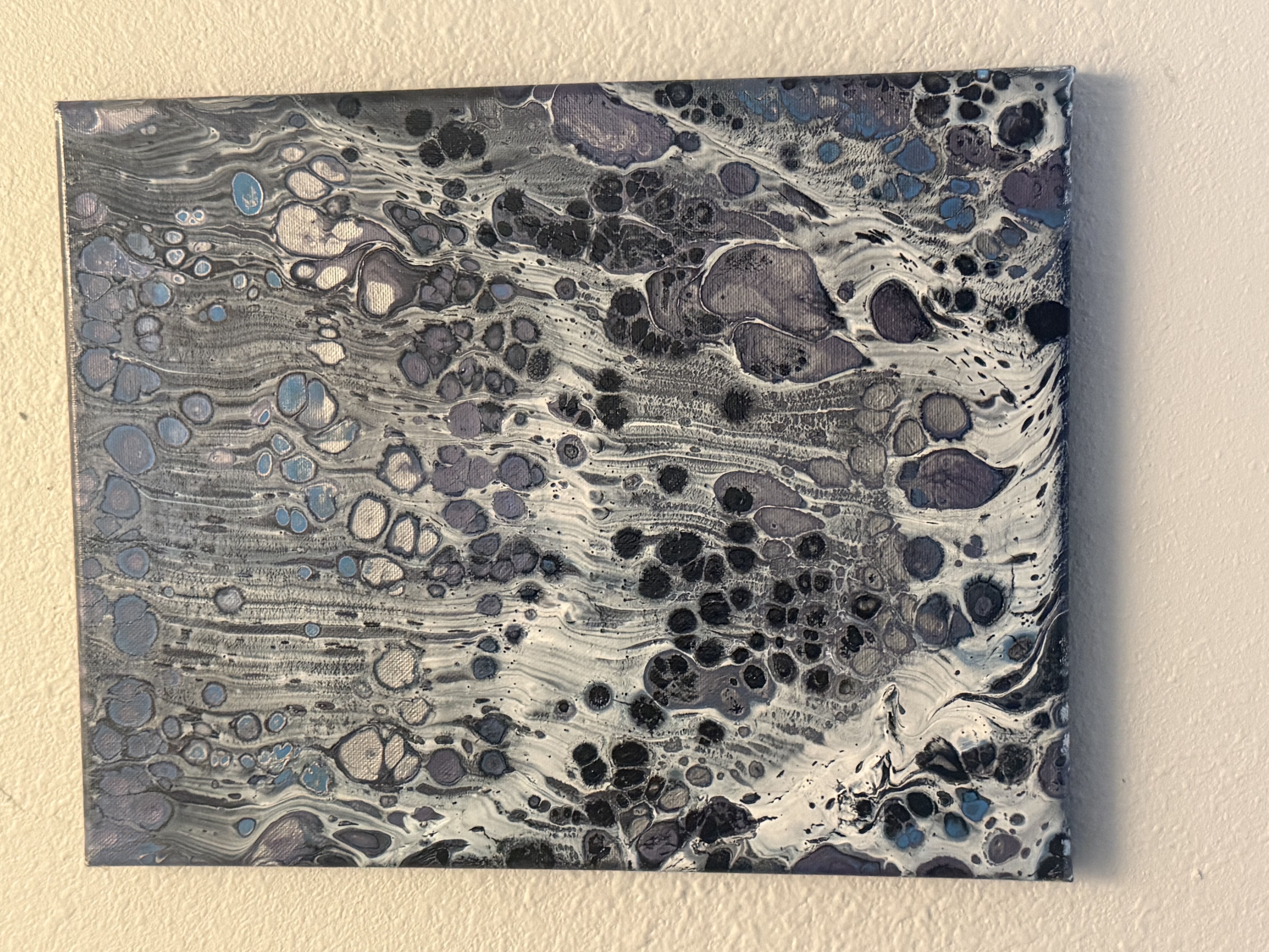 Abstract Fluid Art Canvas
