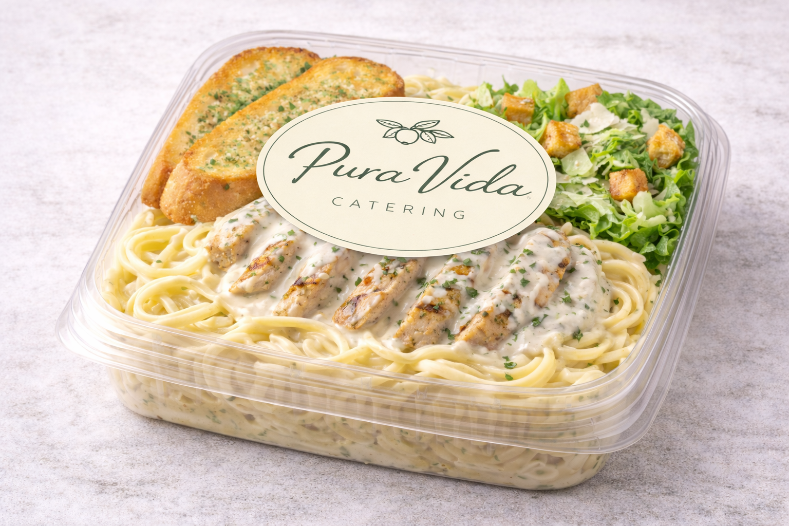 1 Protein Italian Boxed Meal (Chicken Alfredo)