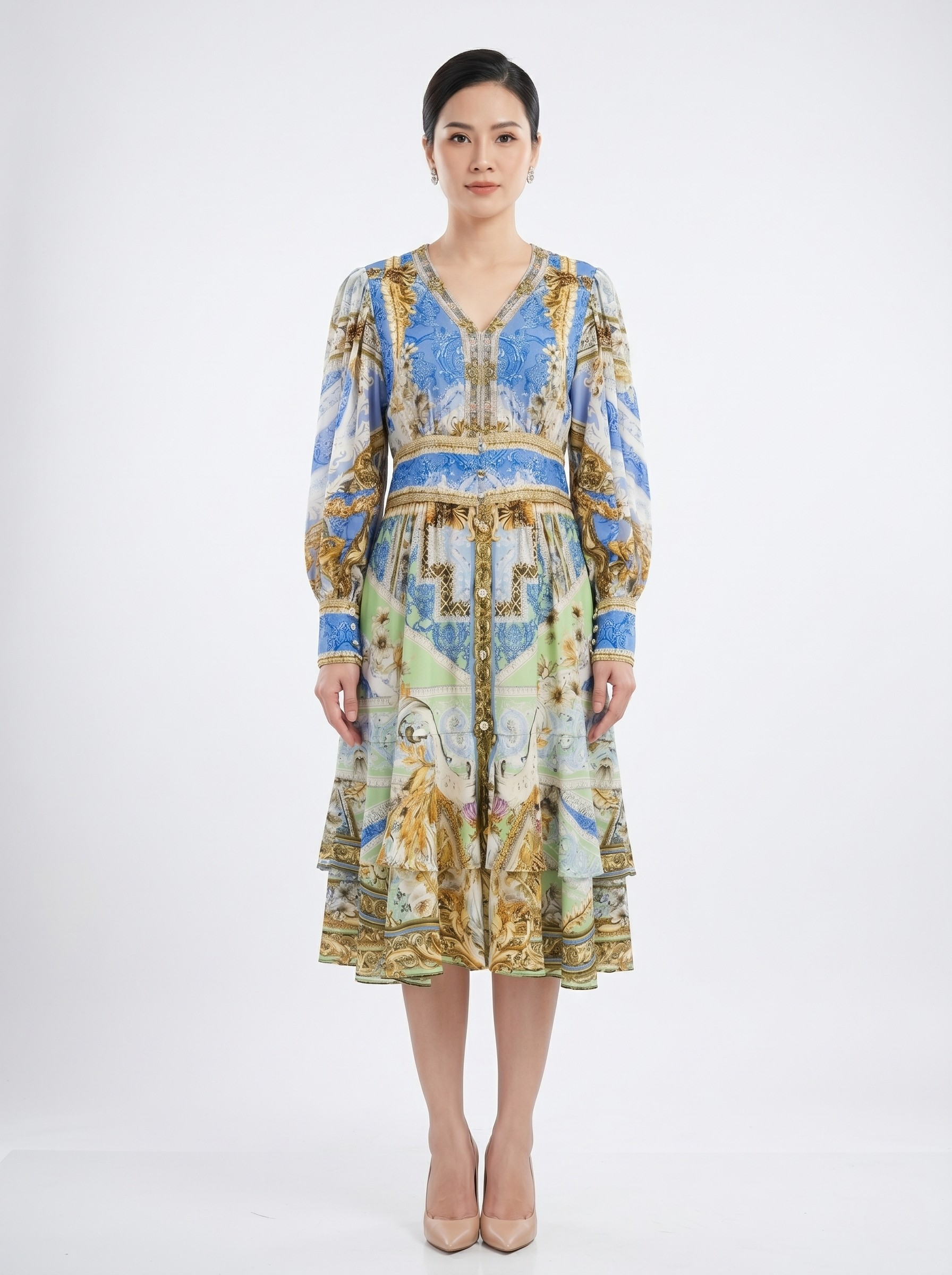 Đầm Cổ tim đá