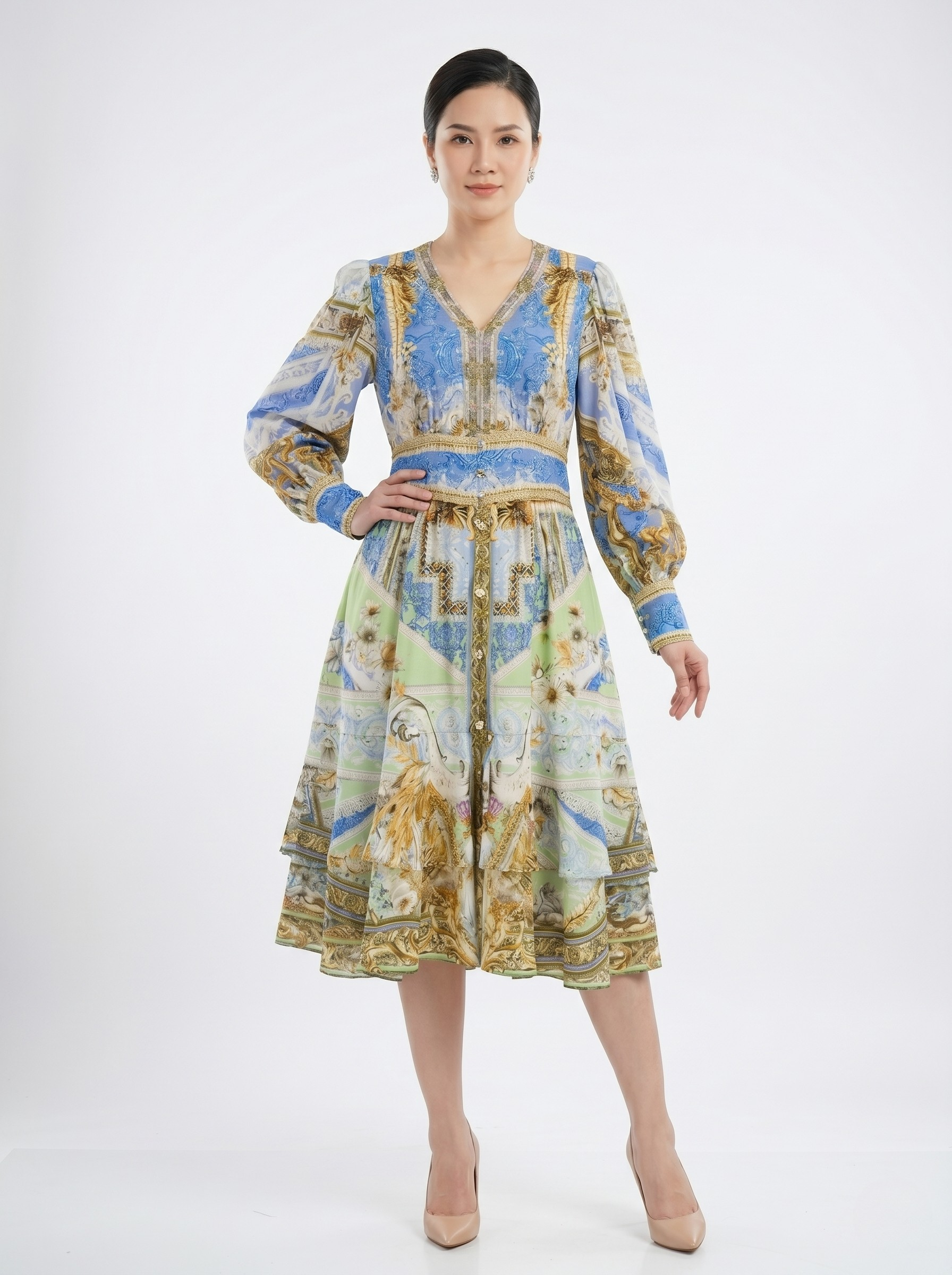 Đầm Cổ tim đá