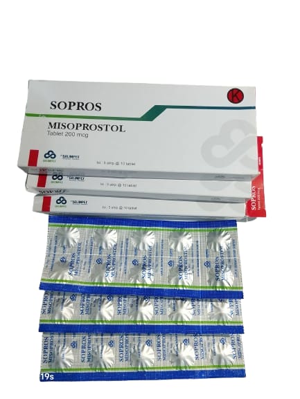 Sopros Misoprostol 200 mcg untuk Telat 1-5 Bulan