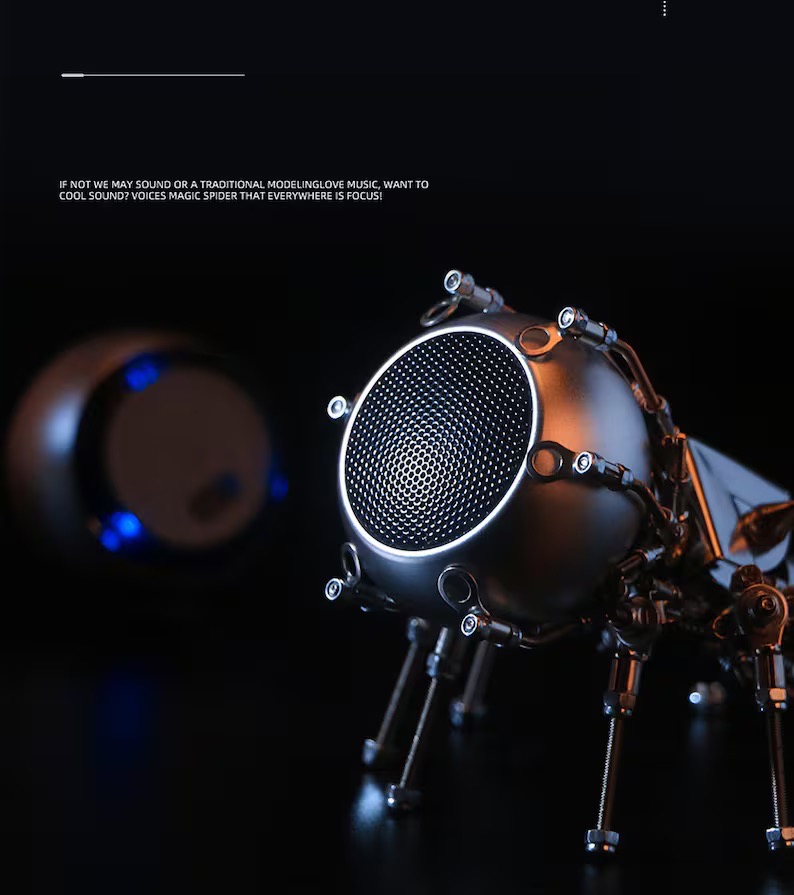 Mechanical Insect Sculpture Bluetooth Speaker