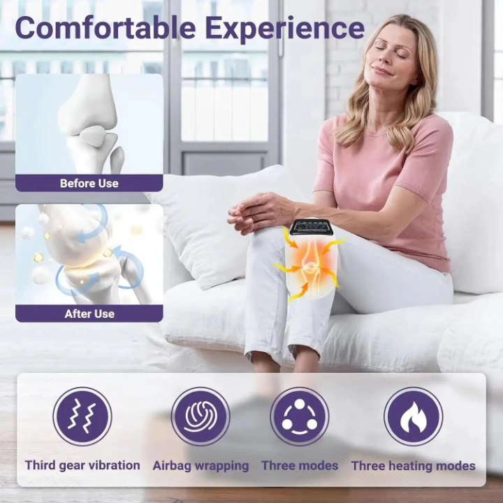 Heated Knee Pad Massager