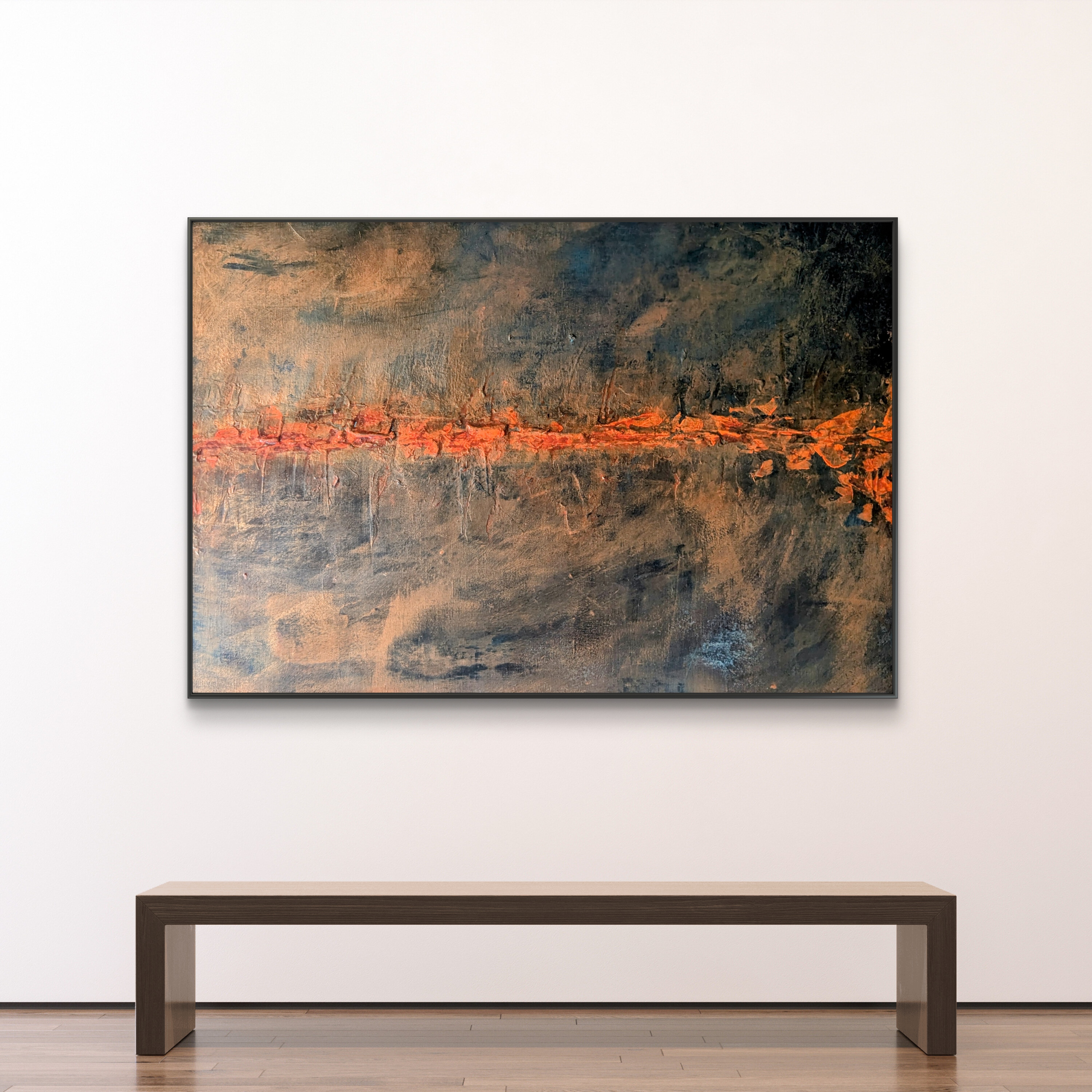 Abstract Horizon Painting
