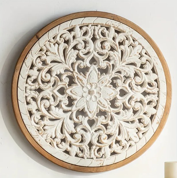 Mandala Ornate Round Wall Panel
